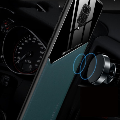 Противоударный чехол Organic Glass для Xiaomi Redmi Note 9s - синий