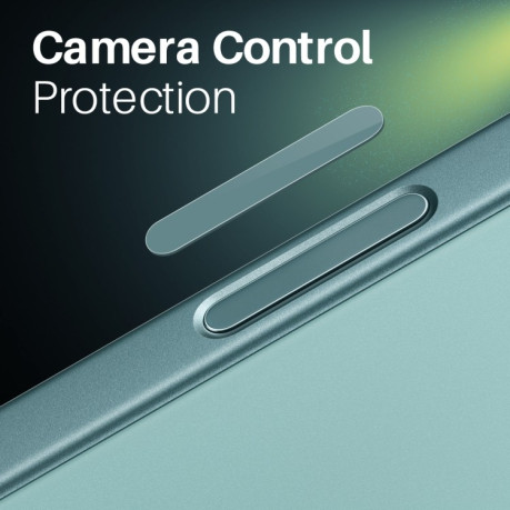 Защита кнопки контроля камеры NORTHJO 2Pcs Camera Control Button Protector на iPhone 16/16 Plus/16 Pro/16 Pro Max - голубой