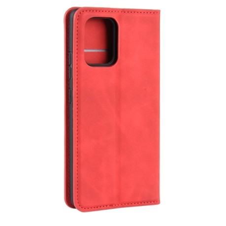 Чехол-книжка Retro-skin Business Magnetic на Samsung Galaxy S10 Lite - красный