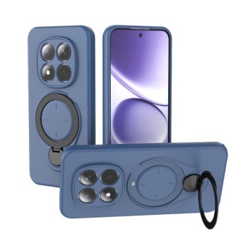 Чехол Ring Shield MagSafe с кольцом-держателем 360° для Redmi Note 15 Pro 5G Global 163.6mm — синий