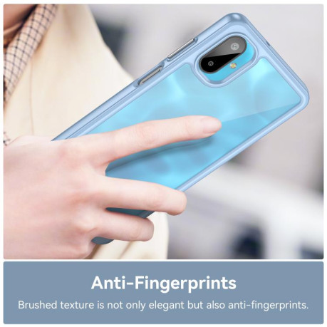 Протиударний чохол Colorful Acrylic Series Samsung Galaxy M06 5G - синій