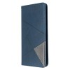 Чохол-книга Rhombus Texture на Samsung Galaxy S20 Ultra-синій