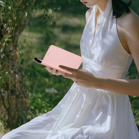 Чохол-книжка Silk Texture Horizontal Flip Leather для OnePlus 13 - золото