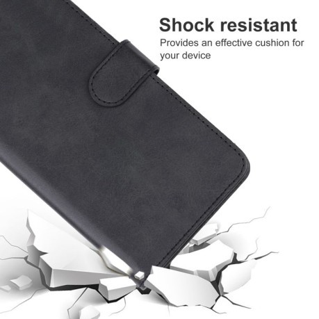 Чехол-книжка EsCase Leather для Xiaomi Redmi Note 12 Turbo / Poco F5 Leather Phone Case - черный