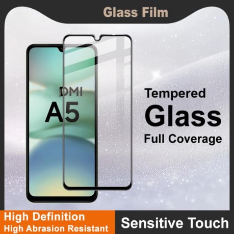 Защитное стекло IMAK 9H Full Screen Film Pro+ Version на Xiaomi Redmi A5 4G 171.7mm Global - черное
