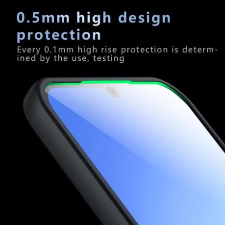 Чехол Armor Big Pore гибрид матовый для  Xiaomi Redmi 15C 4G / 5G 173.1mm - черный