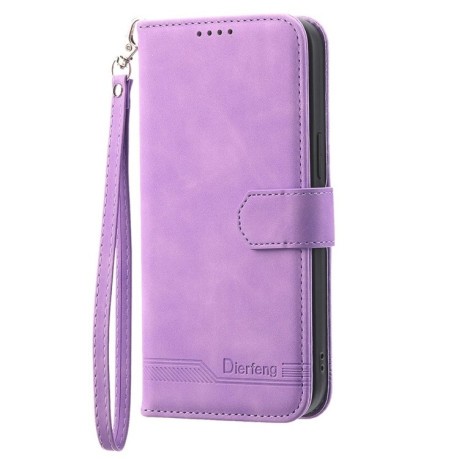 Чехол-книжка Dierfeng Dream Line для Realme C53/C51 - фиолетовый