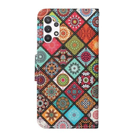 Чехол-книжка Colored Drawing Pattern для Samsung Galaxy A13 4G - Ethnic Style