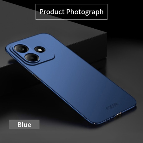 Ультратонкий чехол MOFI Frosted на Xiaomi Redmi Note 14 - синий