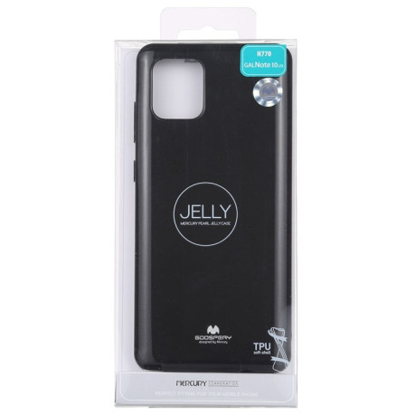 Чехол MERCURY GOOSPERY JELLY на Samsung Galaxy A81/M60s/Note 10 Lite - черный