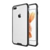 Прозорий чохол на iPhone 8 Plus / 7 Plus Shockproof Acrylic + TPU Transparent Armor Protective Case (Black)