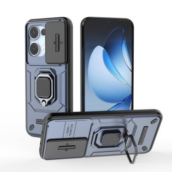 Протиударний чохол Sliding Camshield для OPPO Reno13 5G Global - синій