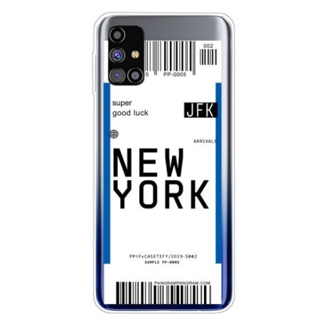 Протиударний чохол Boarding Pass Series Samsung Galaxy M51 - New York
