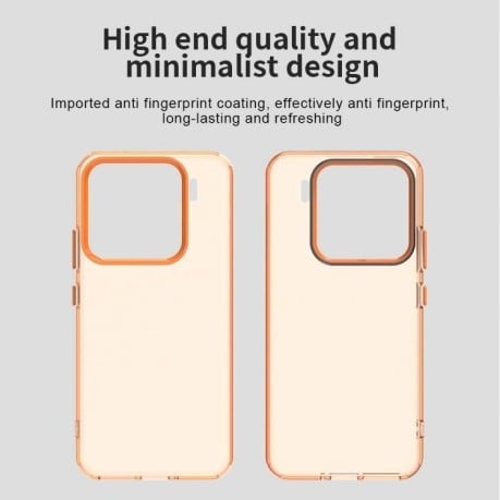 Протиударний чохол Candy Series для Xiaomi 15 Pro - помаранчевий