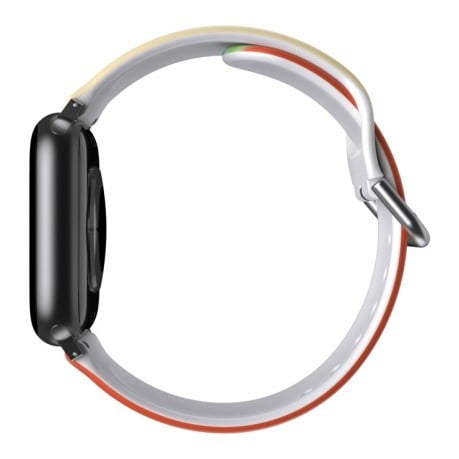 Силіконовий ремінець Breathable для Apple Watch Series 8/7 41mm / 40mm / 38mm - Rainbow