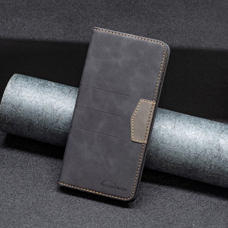 Чехол-книжка Magnetic Splicing для Xiaomi 12 Lite - черный