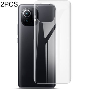 Комплект защитных пленок на заднюю панель IMAK 0.15mm для Xiaomi Mi 11 - прозрачный