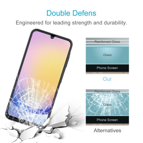 Защитное стекло 0.26mm 9H 2.5D на Samsung Galaxy A26 5G