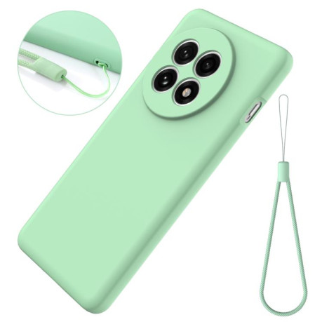 Силіконовий чохол Solid Color Liquid Silicone на OnePlus 13R/Ace 5/5 Pro - зелений