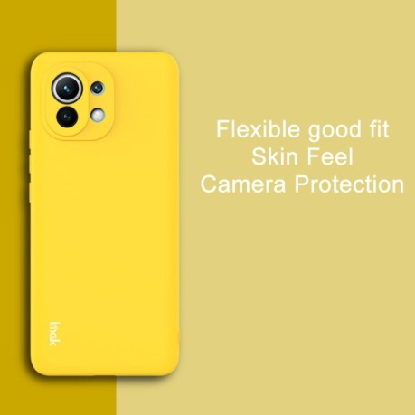 Ударозащитный чехол IMAK UC-2 Series на Xiaomi Mi 11 - желтый