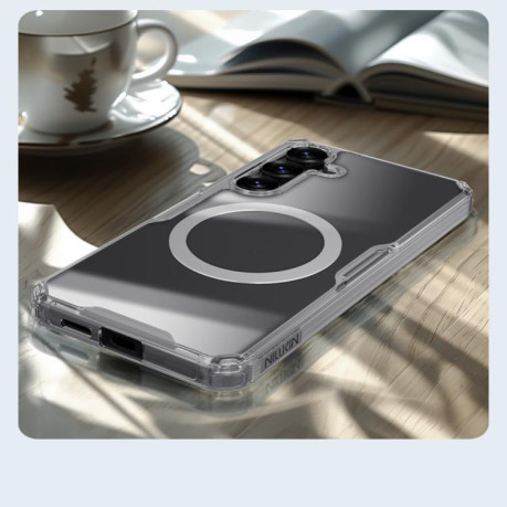 Чохол NILLKIN Ultra Clear Magsafe для Samsung Galaxy S25+ 5G - прозорий