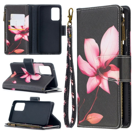 Чохол-гаманець Colored Drawing Series Samsung Galaxy A52/A52s - Lotus