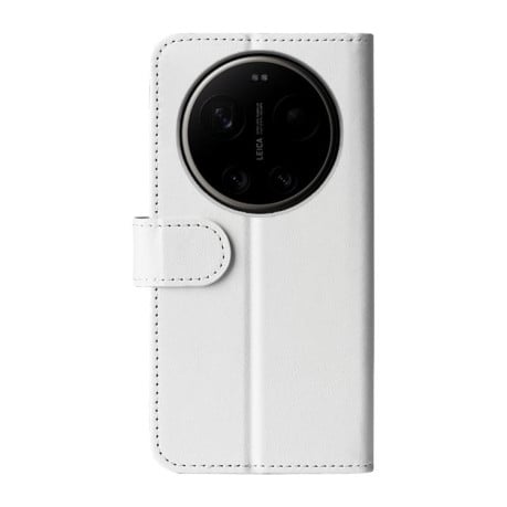 Чохол-книжка R64 Texture Single на Xiaomi 17 Ultra — білий