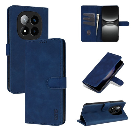 Чохол-книжка AZNS Skin Feel Calf Texture для Xiaomi Redmi Note 14 Pro 5G/Poco X7 - синій