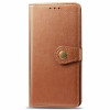 Чехол-книжка Retro Solid Color на Samsung Galaxy M01-коричневый