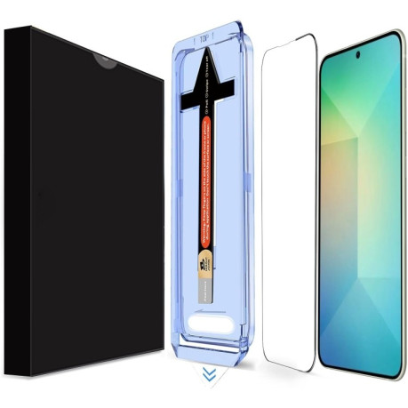 Защитное Стекло LK Easy Install HD Tempered Glass для Samsung Galaxy S25+ 5G - черный