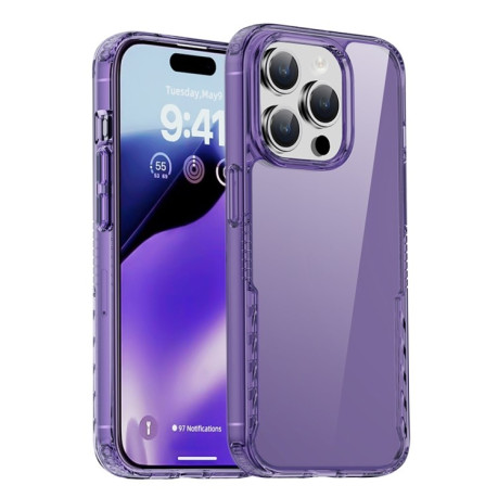 Противоударный чехол iPAKY YG Series для iPhone 15 Pro Max - фиолетовый