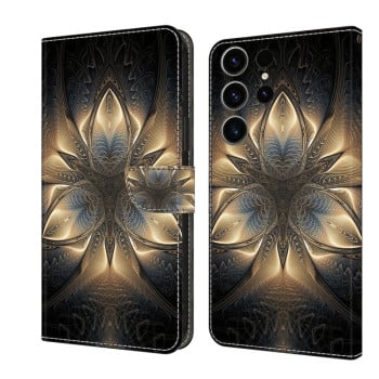 Чохол-книжка Crystal 3D Shockproof Protective Leather для Samsung Galaxy S23 FE 5G - Building