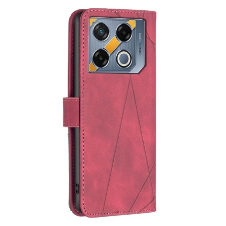Чехол-книжка Rhombus Texture для Infinix GT 20 Pro 5G - красный