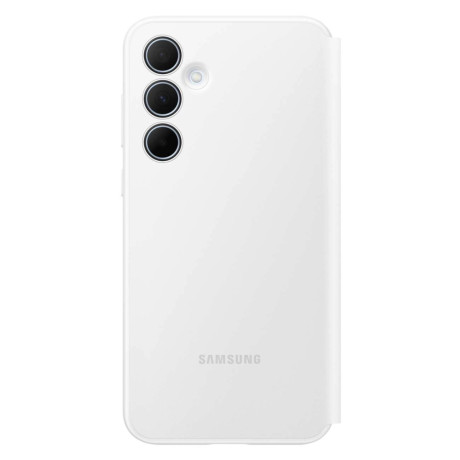 Оригинальный чехол-книжка Samsung Smart View Wallet для Samsung Galaxy A35 - white (EF-ZA356CWEGWW)