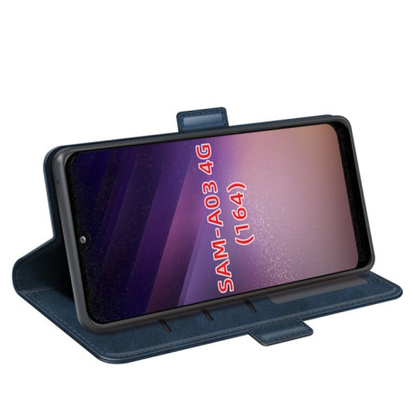 Чохол-книжка Dual-side Magnetic Buckle для Samsung Galaxy A03/A04E - синій