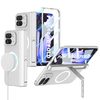 Чехол GKK с MagSafe и полным покрытием для Google Pixel 10 Pro Fold — серебристый