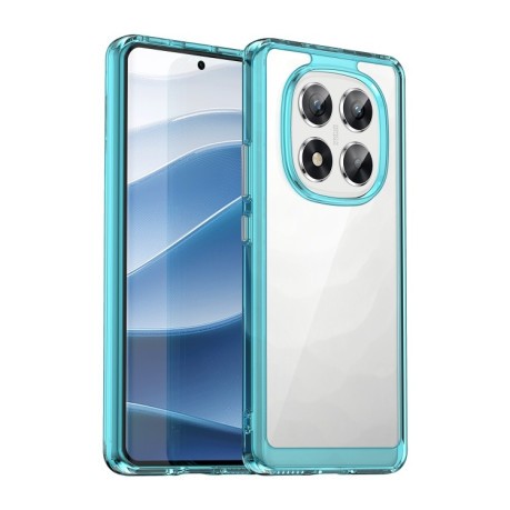 Протиударний чохол Colorful Acrylic Series для Xiaomi Redmi Note 14 Pro 5G/Poco X7 - синій