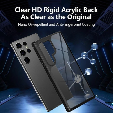 Протиударний чохол Acrylic для Samsung Galaxy S25 Ultra 5G - чорний