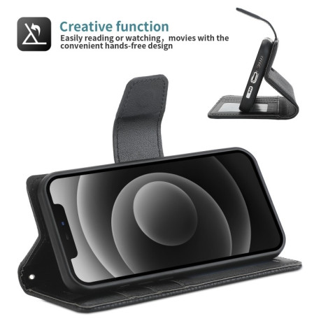 Чехол-книжка Magnetic Detachable для iPhone 14 Plus - черный