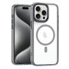 Протиударний чохол Crystal Clear Series (Magsafe) для iPhone 15 Pro Max - чорний