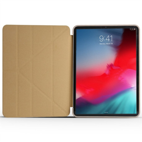 Чехол-книжка Millet Texture  Full Coverage на iPad Air (2019) / iPad Pro 10.5 - золотой