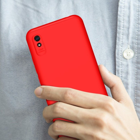 Протиударний чохол GKK Three Stage Splicing на Xiaomi Redmi 9A - червоний