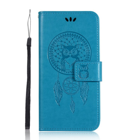 Чехол-книжка Wind Chime Owl для Xiaomi Poco M3 - синий