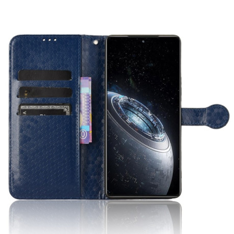 Чехол-книжка Honeycomb Dot для Infinix GT 20 Pro - синий