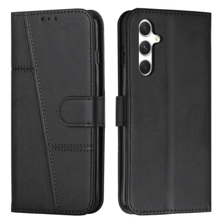 Чохол-книжка Stitching Calf Texture для Samsung Galaxy A56 5G - чорний