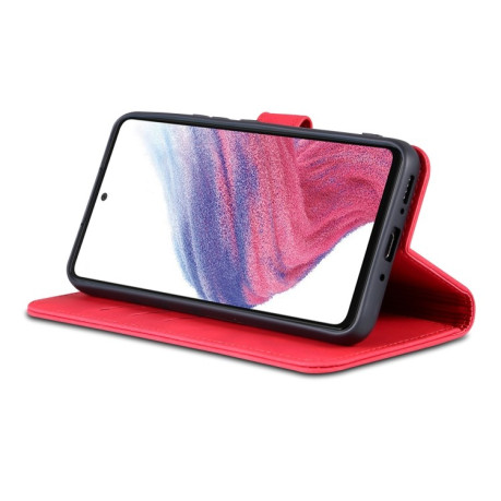 Чехол-книжка AZNS Skin Feel Calf для Samsung Galaxy A34 5G - красный