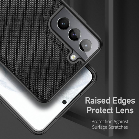 Противоударный чехол DUX DUCIS Fino Series на Samsung Galaxy S21 FE - черный