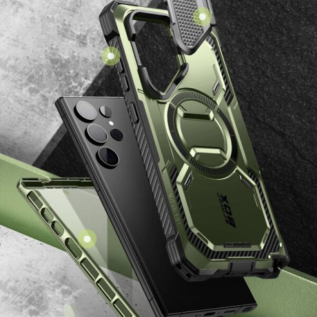 Двосторонній чохол Supcase i-Blason ArmorBox 2-Set для Samsung Galaxy S24 Ultra - green