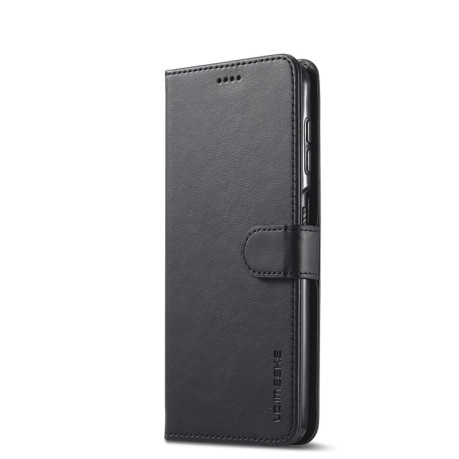 Чехол книжка LC.IMEEKE Calf Texture на Samsung Galaxy M53 5G - черный
