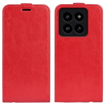Фліп-чохол R64 Texture Single на Xiaomi 14 Pro - червоний